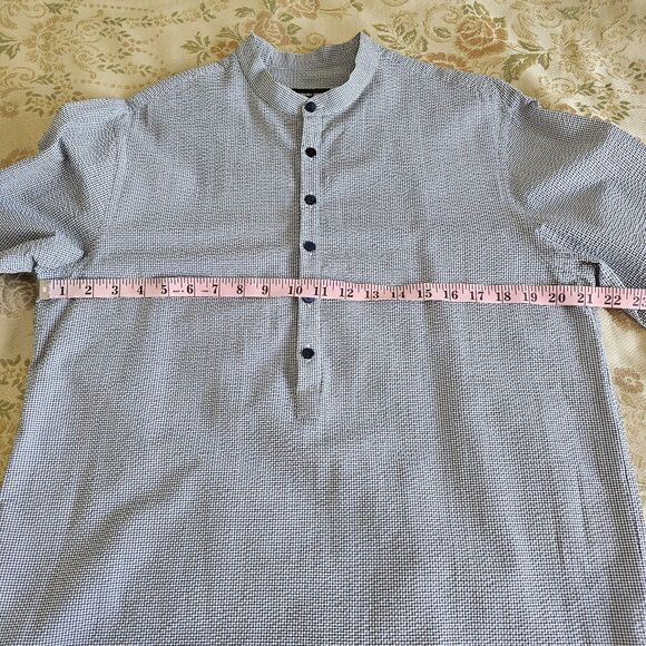 Giorgio Armani Men’s Shirt Size 40 IT (S US) Made in Italy Blue - Picture 4 of 8